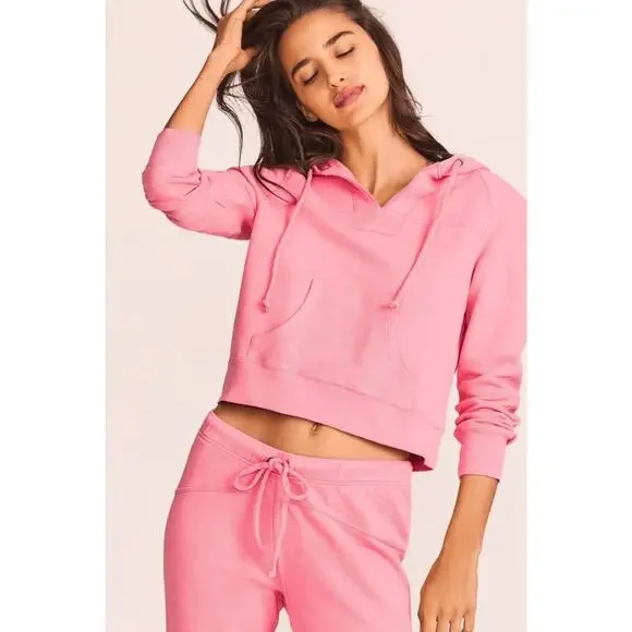 LoveShackFancy Jackets Coats Love Shack Fancy Kirby Hoodie